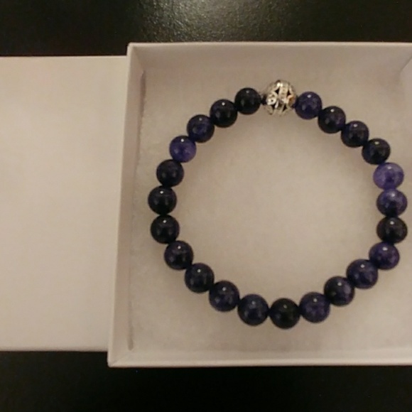 Sodalite Stone Bracelet - Picture 5 of 8